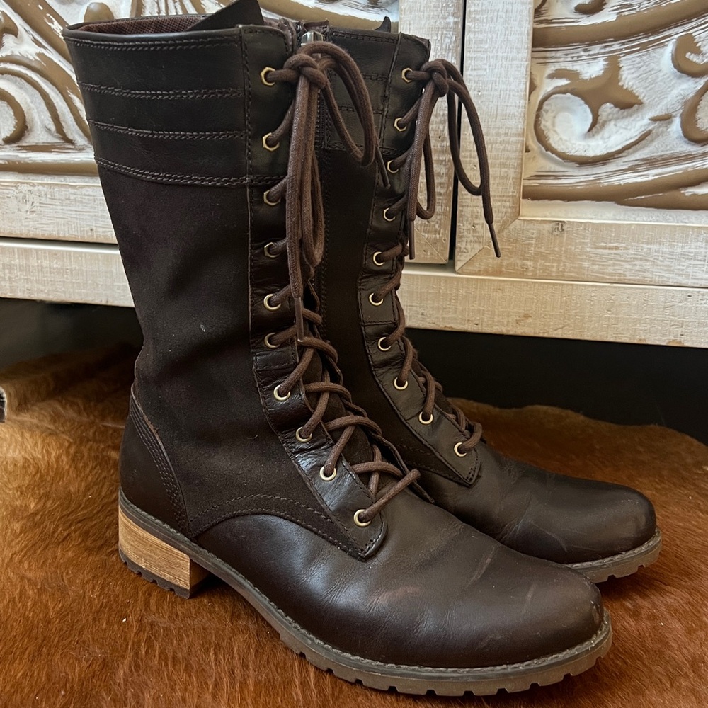 Timberland Women's Tall Lace-Up Boots